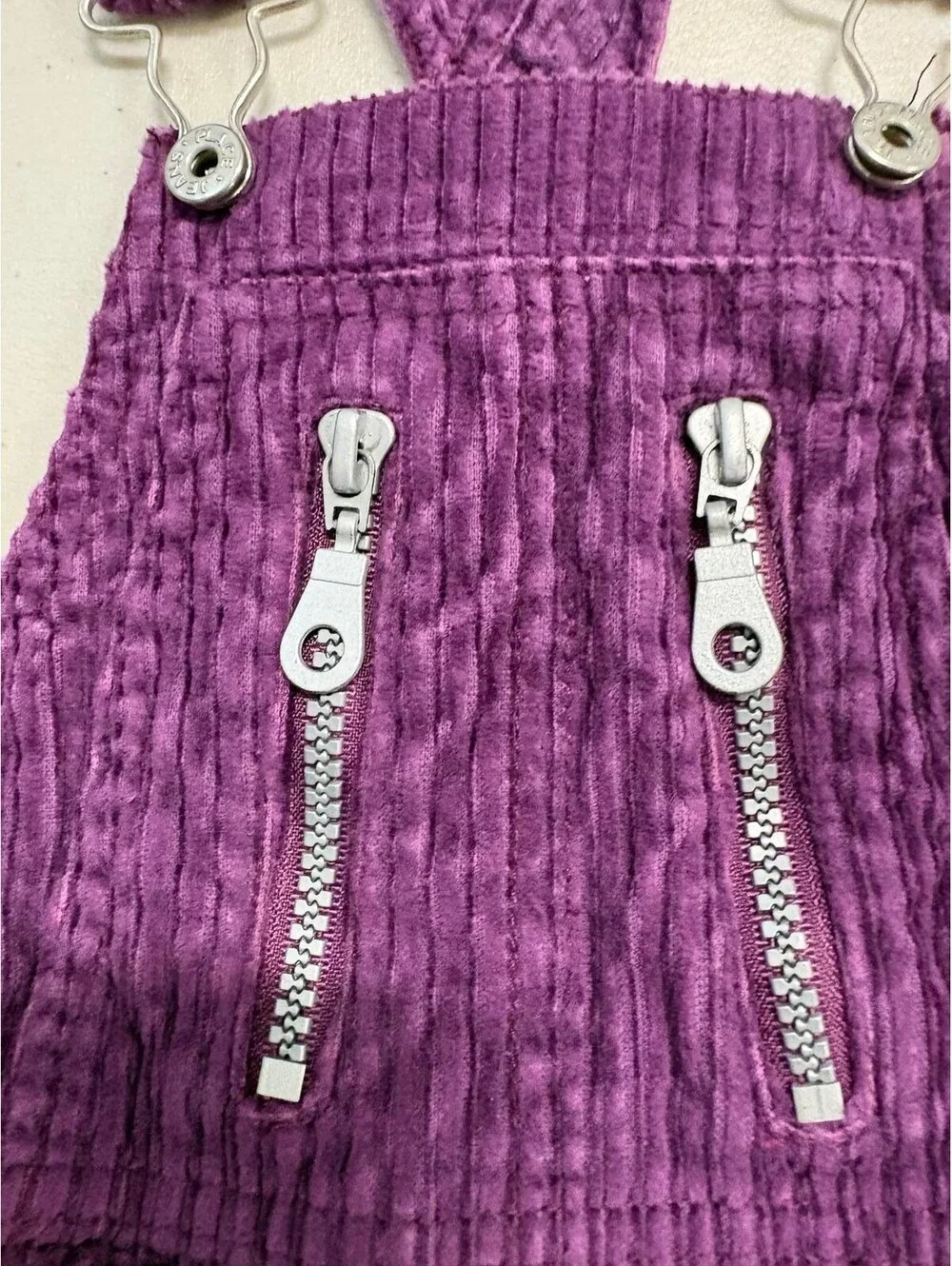 The Children’s Place Purple Corduroy Overall Dress Size 5 Toddler Vintage 90s